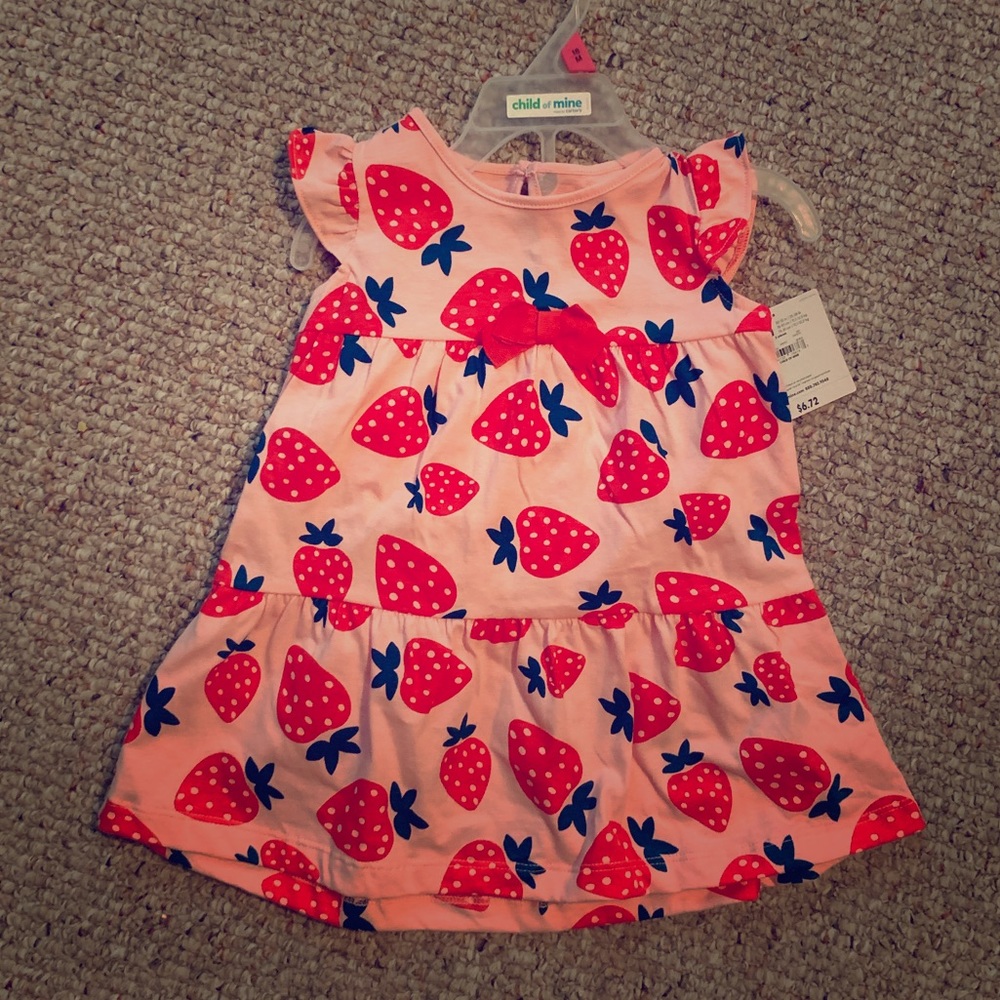 Toddler Strawberry Dress